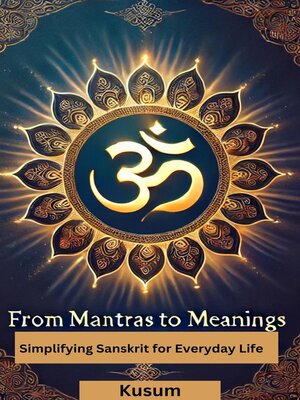 cover image of From Mantras to Meanings